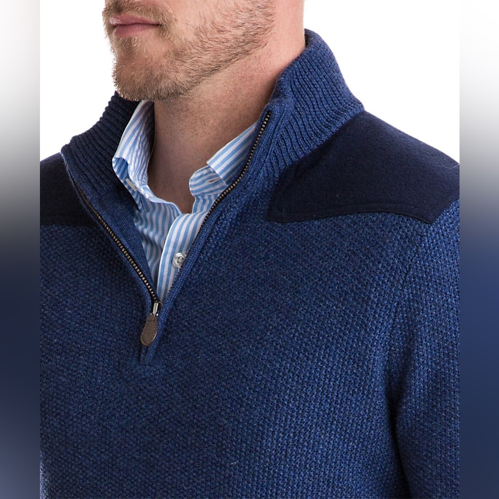 Vineyard Vines Sweater Shep Shirt - Size Medium - Picture 3 of 8